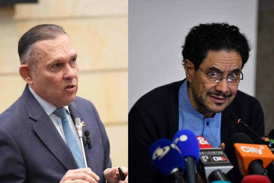 Iván Cepeda senador del Pacto Histórico señaló al presidente del Senado, Efraín Cepeda, de no darle prioridad al proyecto de reducción salarial de los congresistas.