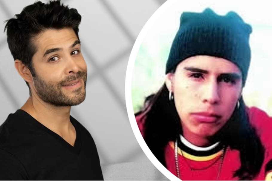 Jorge Soto y John Alex Ortíz, hermanos y actores colombianos.