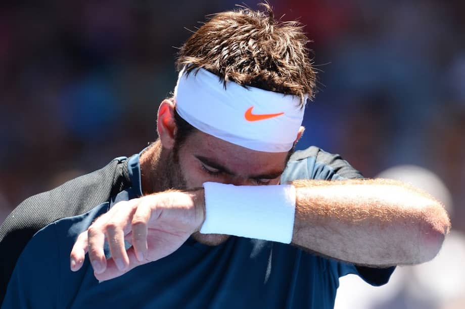 Juan Martín Del Potro era el último argentino con 'vida' en el Australian Open 2013 / AFP