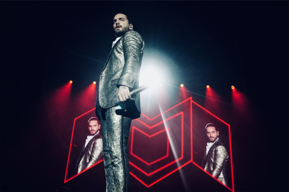 Maluma en concierto. / Cortesía Camilo Zapata Fonnegra