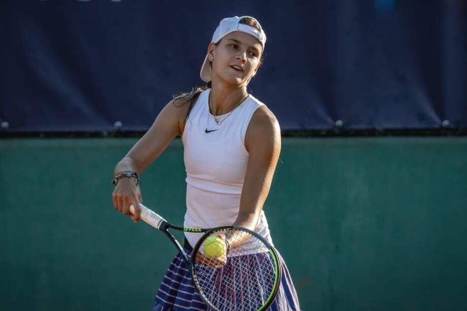 Emilia Arango es una de las tenistas colombianas que está en el cuadro principal de la Copa Colsanitas.