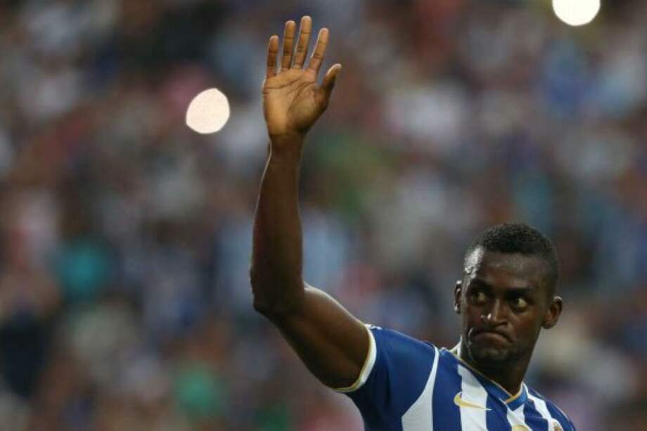 Jackson Martínez será uno de los cinco colombianos que estarán en acción hoy en la Uefa Champions League. / AFP