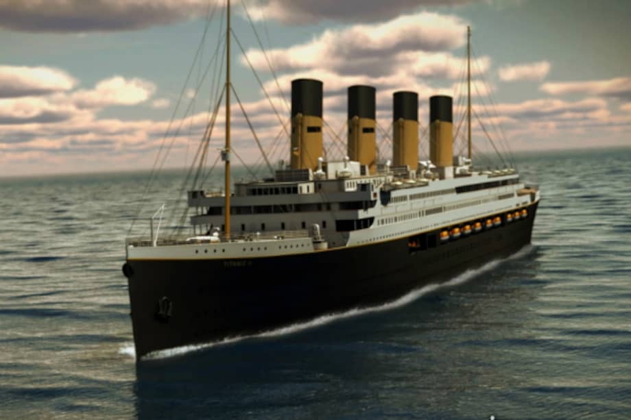 Se filtran imágenes del Titanic II que navegará a partir de 2018