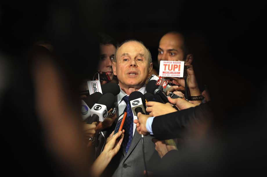 Guido Mantega, ministro de Hacienda de Brasil. / AFP