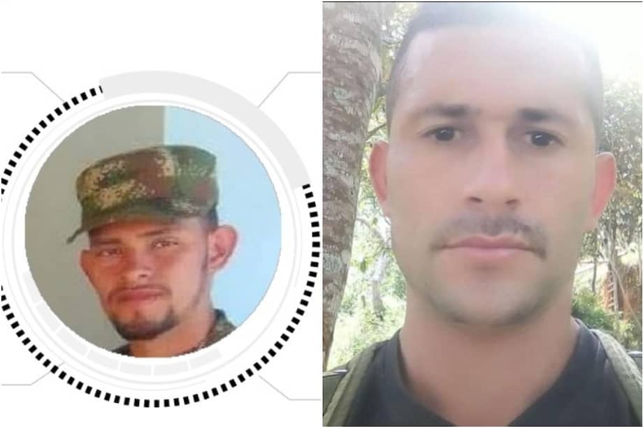 Alias Primo gay (izquierda) y alias Firu (derecha) son los líderes del frente 36 de las disidencias de las FARC./ Archivo particular.