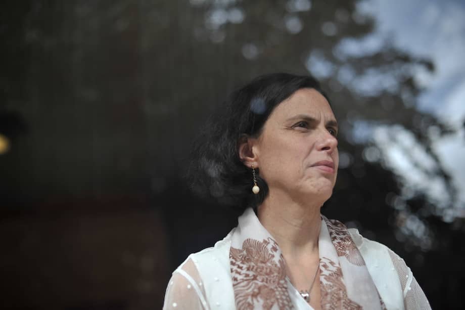 Sarah Bordes está en el país por un convenio firmado entre el Isit y la Universidad EAN para la formación de intérpretes en el país. / Óscar Pérez - El Espectador