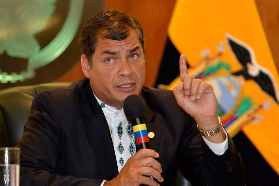 Correa dice que fin de conflicto en Colombia sería un alivio para Ecuador