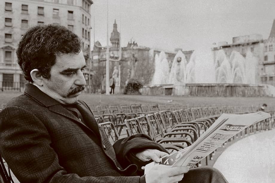Gabriel García Márquez en Barcelona en 1970.