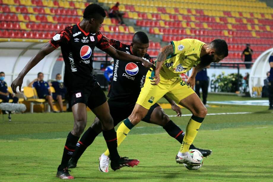 Bucaramanga venció 2-1 al América, en el estadio Alfonso López, por la undécima fecha de la Liga BetPlay.