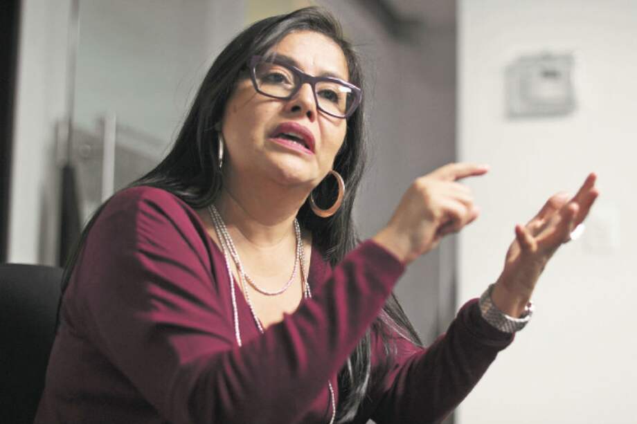 Claudia Vaca, la única mujer en el comité que escogió a los magistrados de la JEP. / Cristian Garavito-El Espectador