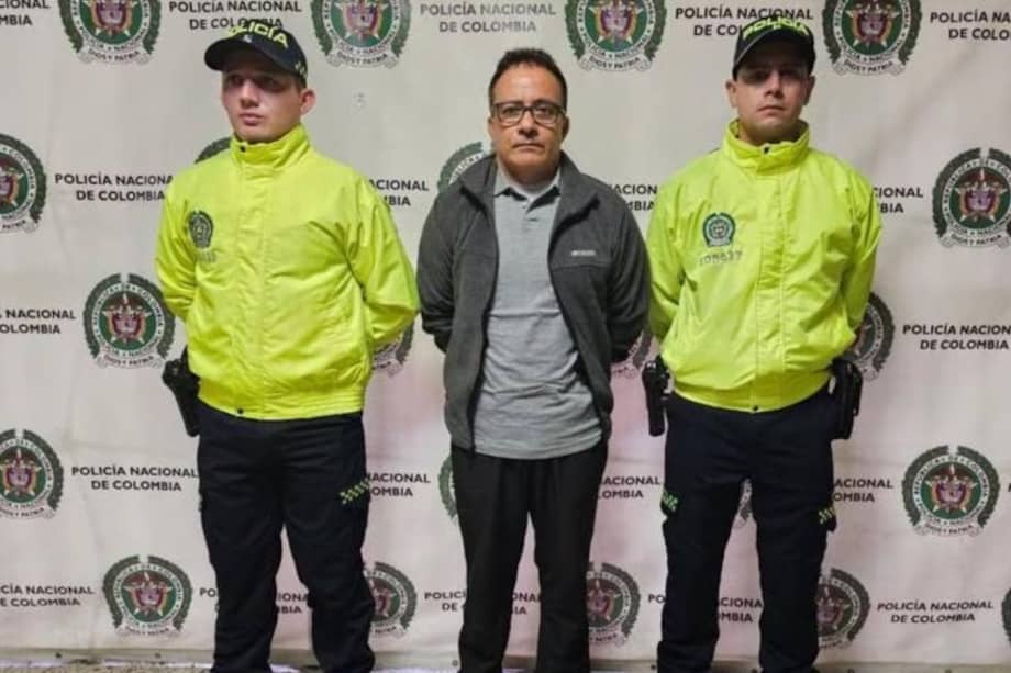 Hugo Orlando Sánchez Jiménez, alias Romario, fue capturado en Medellín.