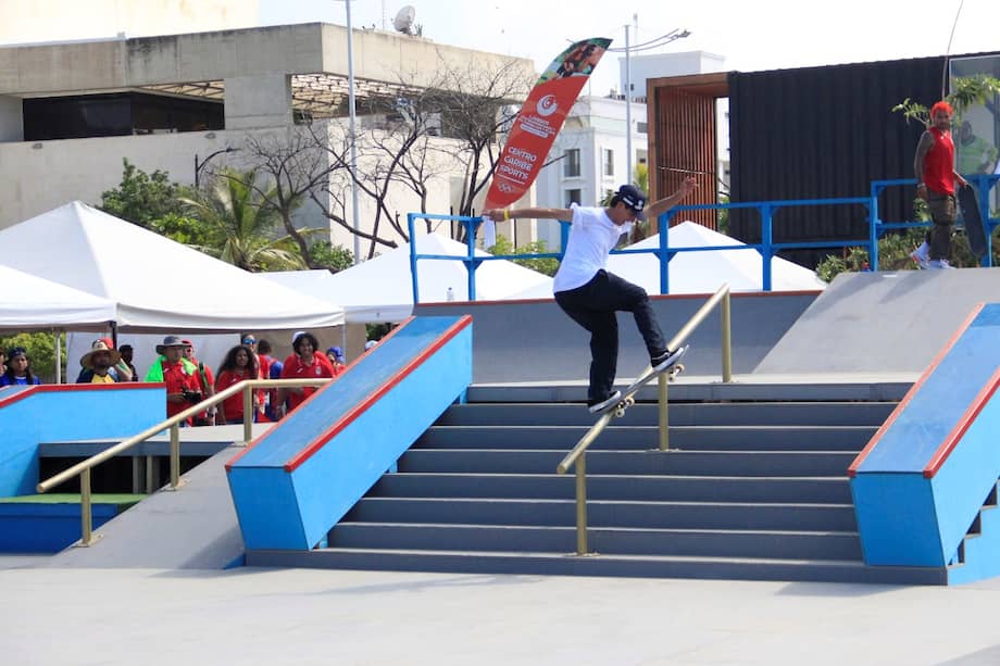 Skate colombiano en los Juegos Panamericanos de Santiago 2023