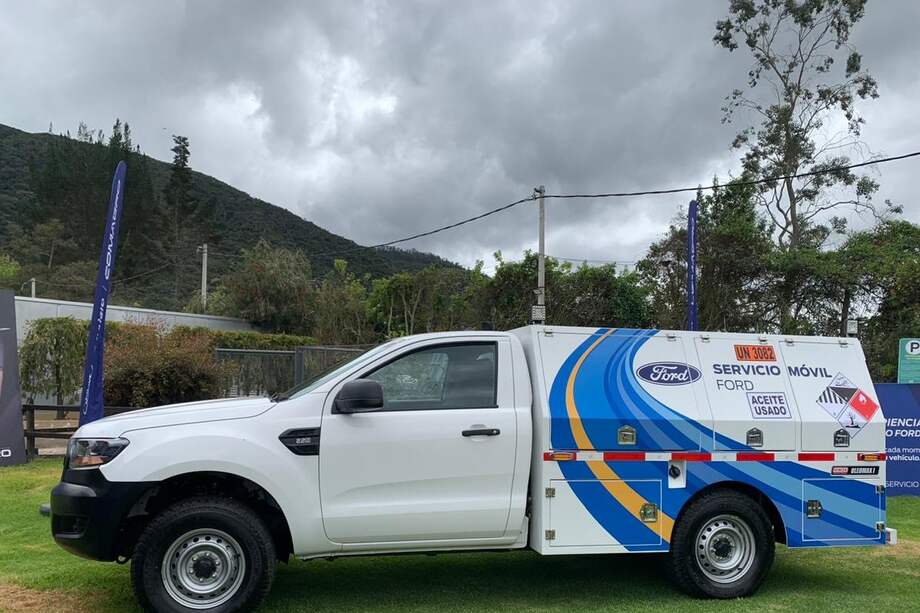 Ford y Comagro presentaron su primer taller móvil en Colombia.