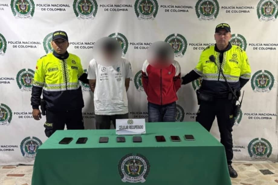 Los capturados fueron judicializados