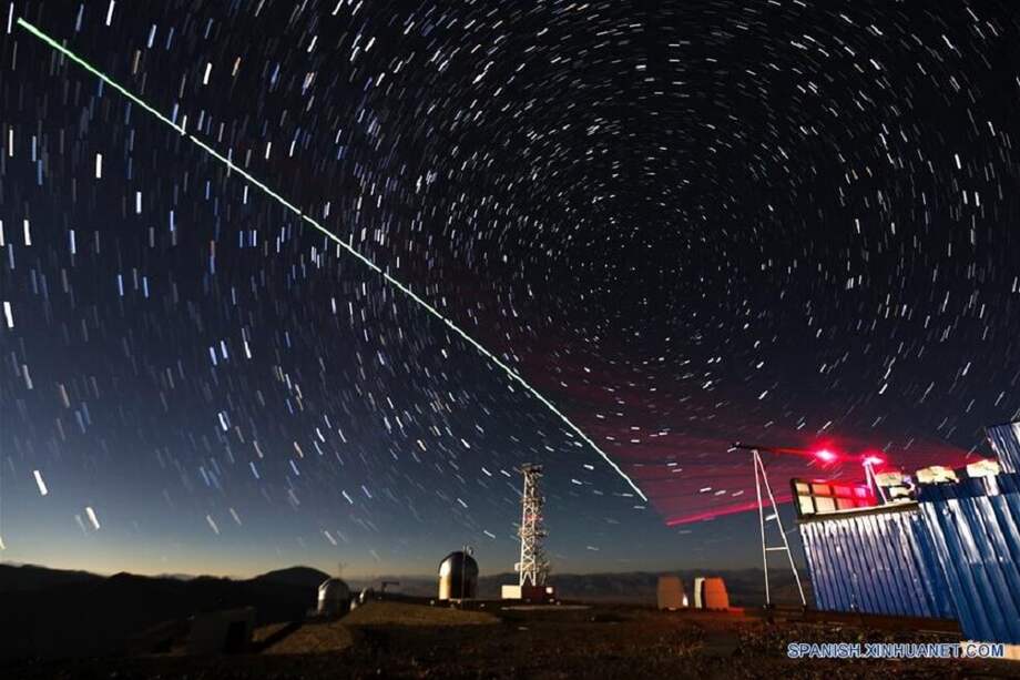 Enlace cuántico espacio-tierra. / XINHUA/JIN LIWANG - Europa Press