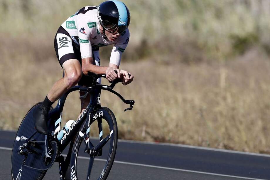 El ciclista Chris Froome, triple campeón del Tour de Francia, dice estar tranquilo tras la publicación de la información por parte de los “hackers” rusos. / Efe