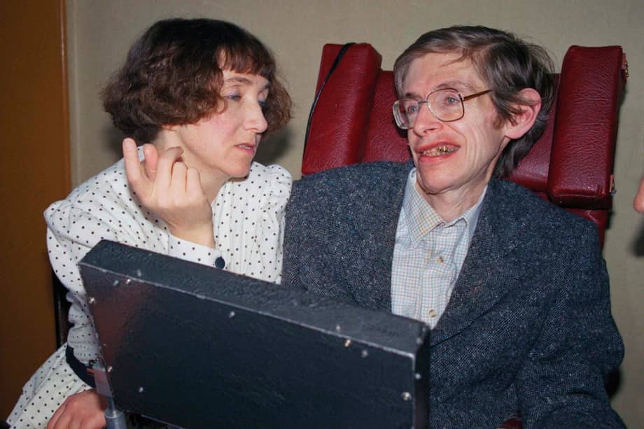 Jane y Stephen Hawking en sus años felices. / AP
