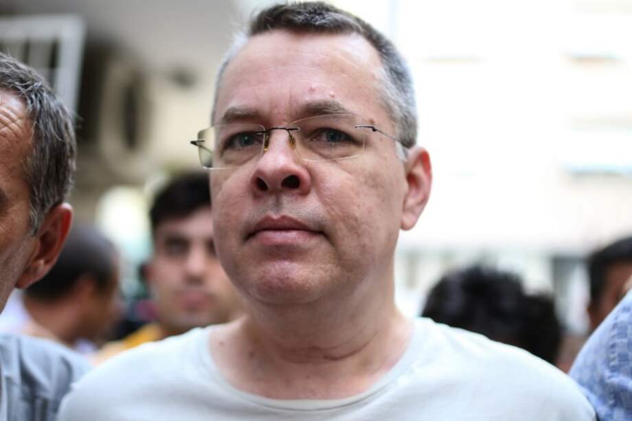 Andrew Brunson fue detenido por las autoridades turcas en 2016. / AFP