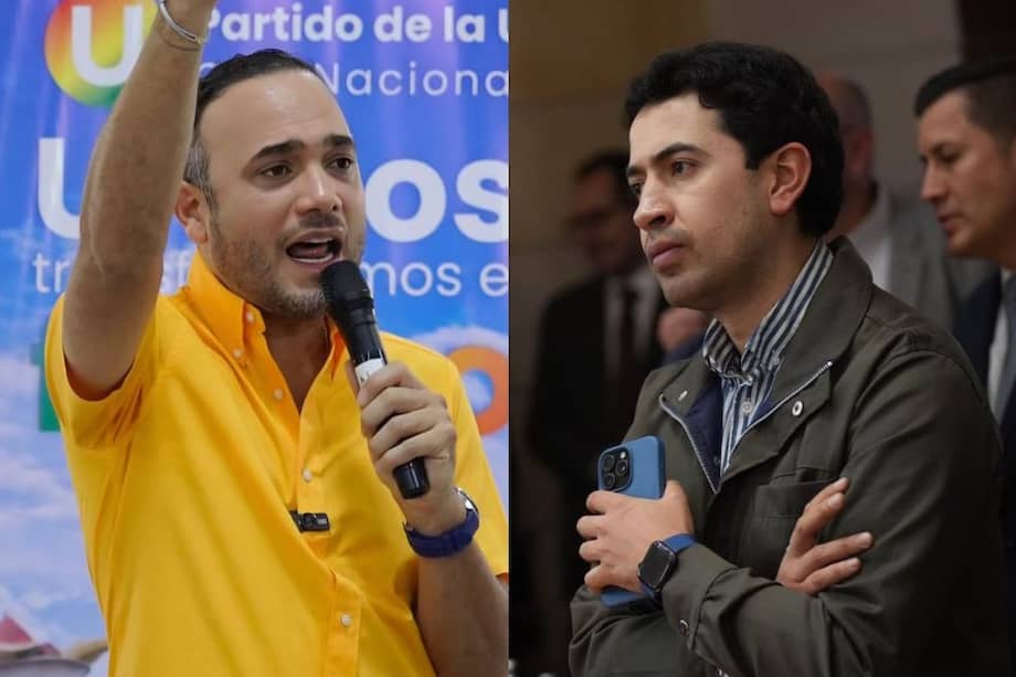 El senador Alfredo Deluque (La U) y el representante electo Daniel Briceño (Centro Democrático) se perfilan para ser los presidentes del Congreso.