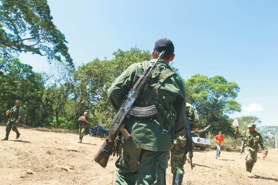 El hombre capturado es Hugo Albeiro Guerrero Cortés, alias “Hugo”. / EFE
