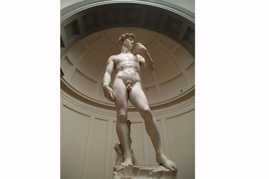 ‘David’, la escultura tallada en mármol, fue iniciada en 1501, cuando Miguel Ángel tenía 25 años, y terminada en 1504. / Flickr - philip_sheldrake