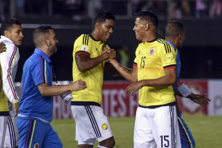 La selección Colombia recibe el martes a Uruguay, por la décima jornada de la eliminatoria. / AFP