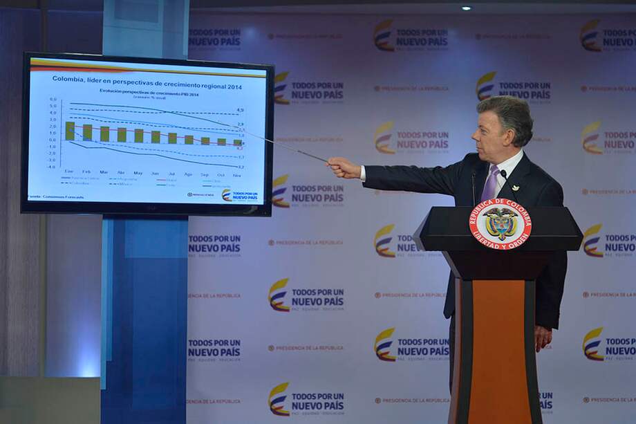 Santos sancionó la reforma tributaria.