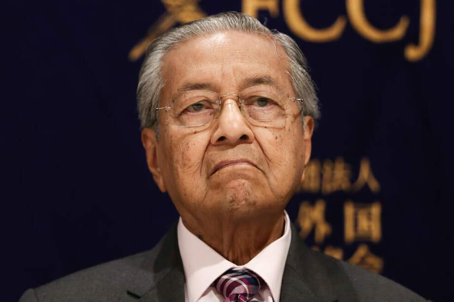 El primer ministro de Malasia, Mahathir Mohamad, era hasta el momento de su dimisión el mandatario más anciano del mundo. / AFP
