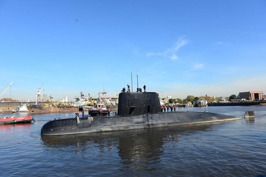 El submarino argentino ARA San Juan. / AFP