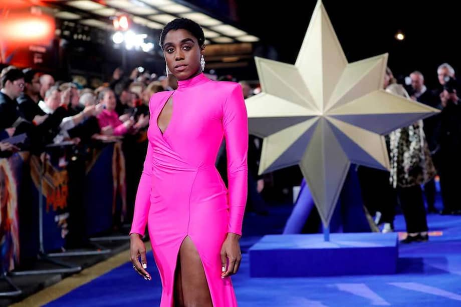 Lashana Lynch, de 31 años, saltó a la fama con el papel de la piloto Maria Rambeau en la cinta "Captain Marvel" ("Capitana Marvel"), estrenada este año. / Archivo AFP