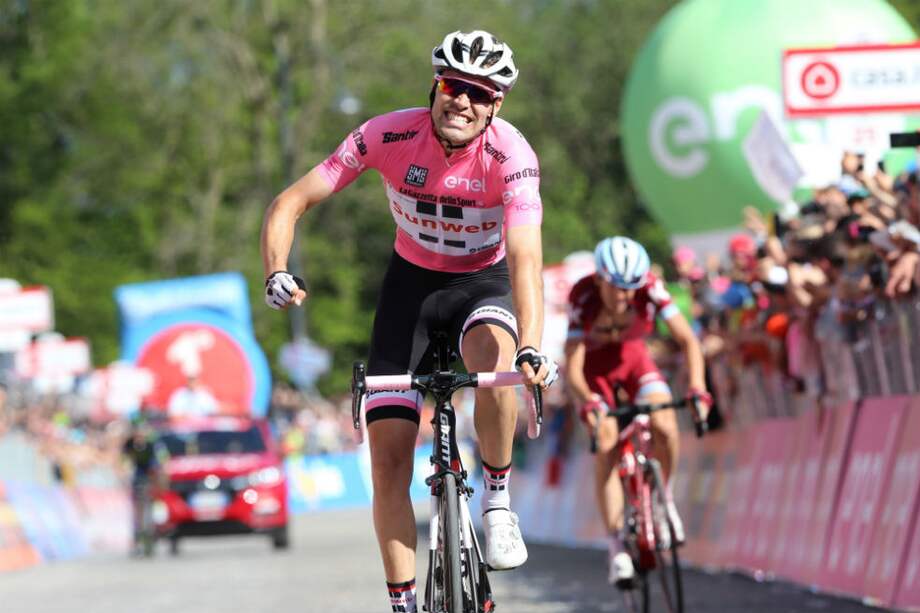 Tom Dumoulin ciclista del Sunweb. / AFP