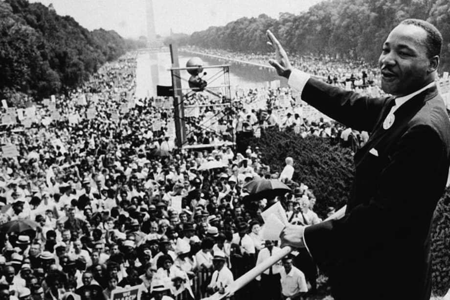 Martin Luther King liderando una de sus masivas manifestaciones a favor de la igualdad. / Archivo