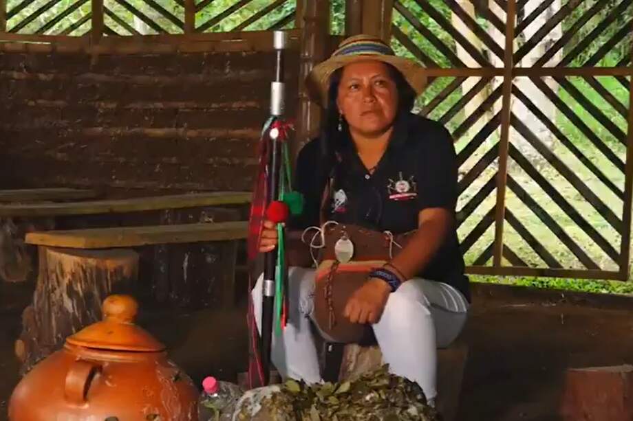 Sandra Liliana Peña, gobernadora indígena del Cauca
