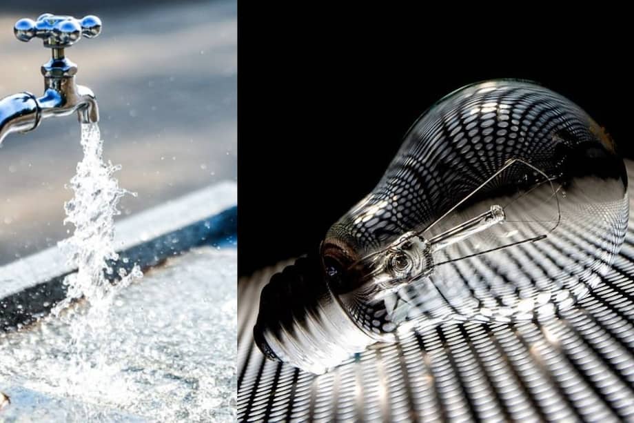 Cortes de agua y luz para este lunes.