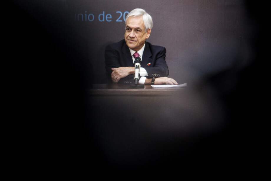 Sebastián Piñera, presidente de Chile. / AFP