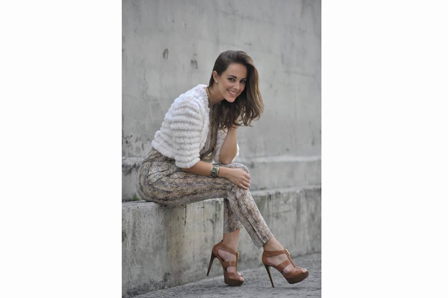 María Elisa Camargo visitó Colombia luego de tres años de no haber venido por sus compromisos laborales. / Gustavo Torrijos