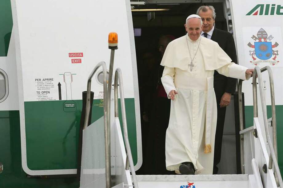 Papa Francisco llega a Río de Janeiro para la Jornada Mundial de la Juventud