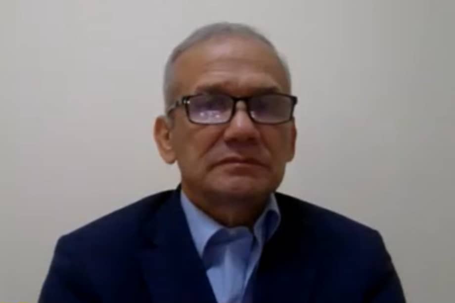 Carlos Ramón González, exdirector del Dapre, está prófugo en Nicaragua. Desde allí se conectó de forma virtual a la audiencia de acusación en su contra, el 29 de enero de 2026.