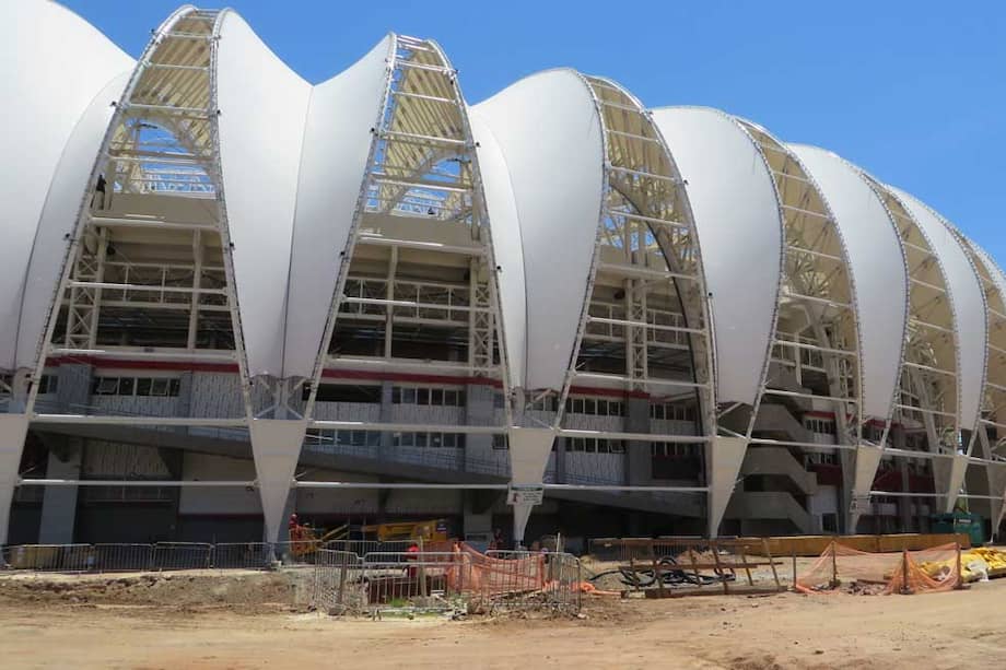Estadio Beira Rio de Porto Alegre. /Gloria Estrada