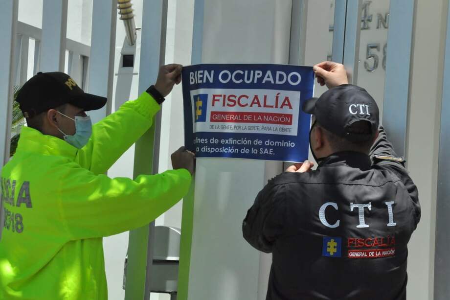 En la operación Doble Rueda se incautaron un vehículo, 26 inmuebles, 5 sociedades comerciales y 4 establecimientos de comercio. Fiscalía