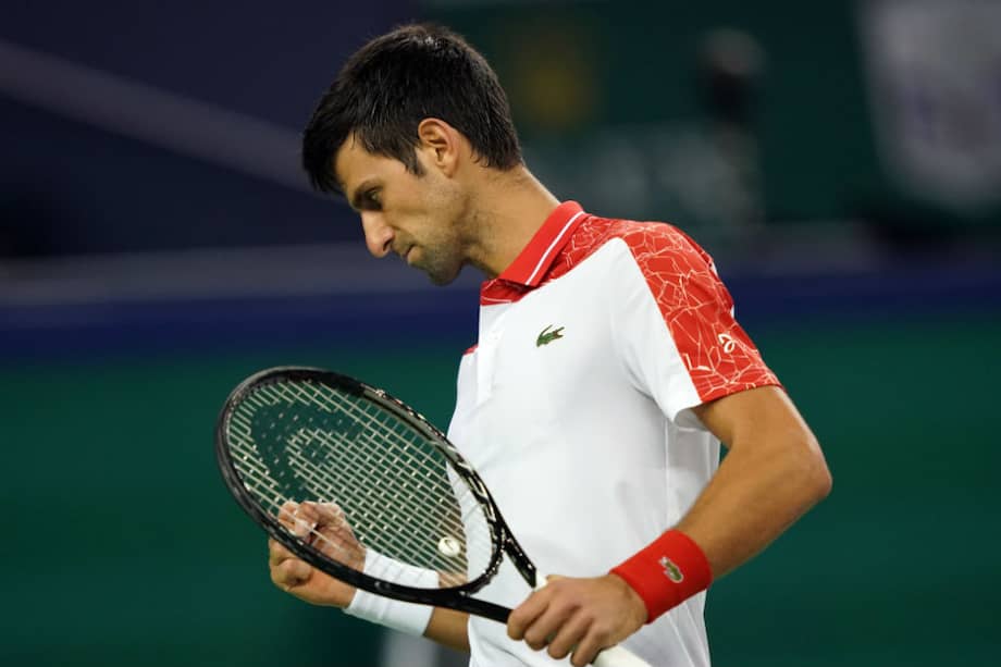 Novak Djokovic avanzó a octavos de final en Shanghai. / AFP