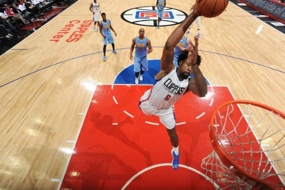 DeAndre Jordan, jugador de los Ángeles Clippers. Foto: AFP