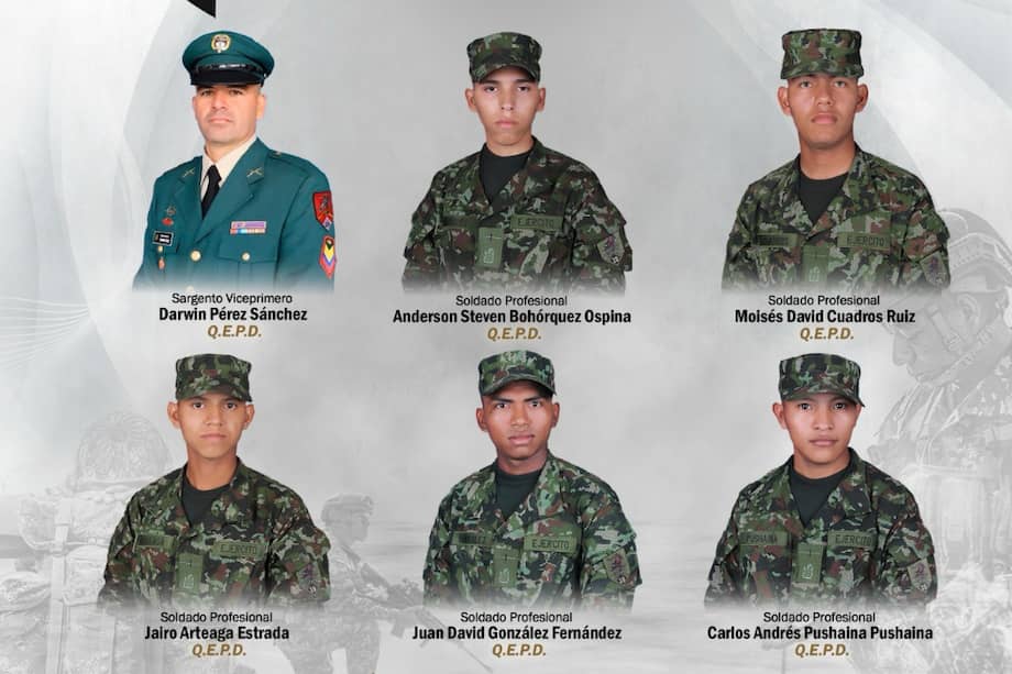 La emboscada ocurrida en la mañana del 27 de abril dejó un total de siete soldados muertos.