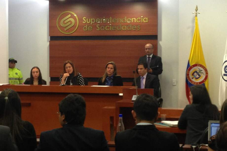 La audiencia de definición realizada por la SuperSociedades se retomará el próximo viernes. / David Mayorga