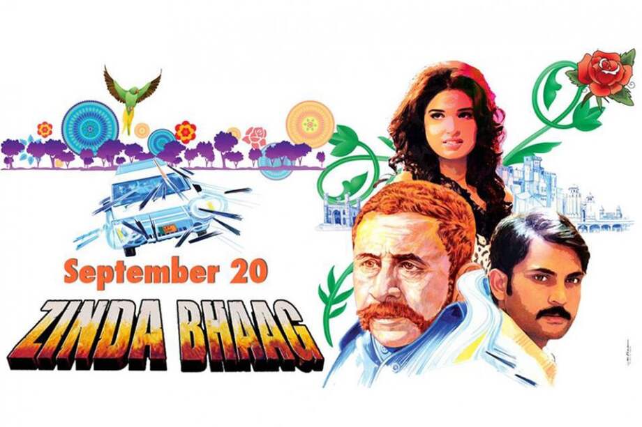 Afiche de la película 'Zinda Bhaag'.