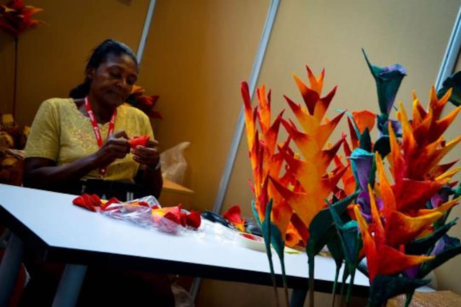 Los artesanos colombianos convergen en Medellín