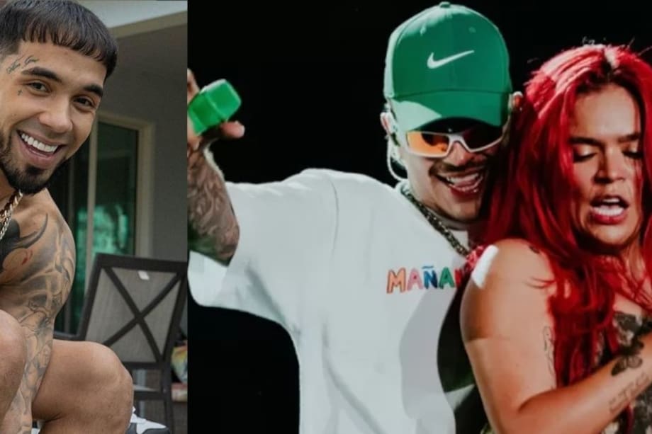 Anuel, Karol G y Feid.