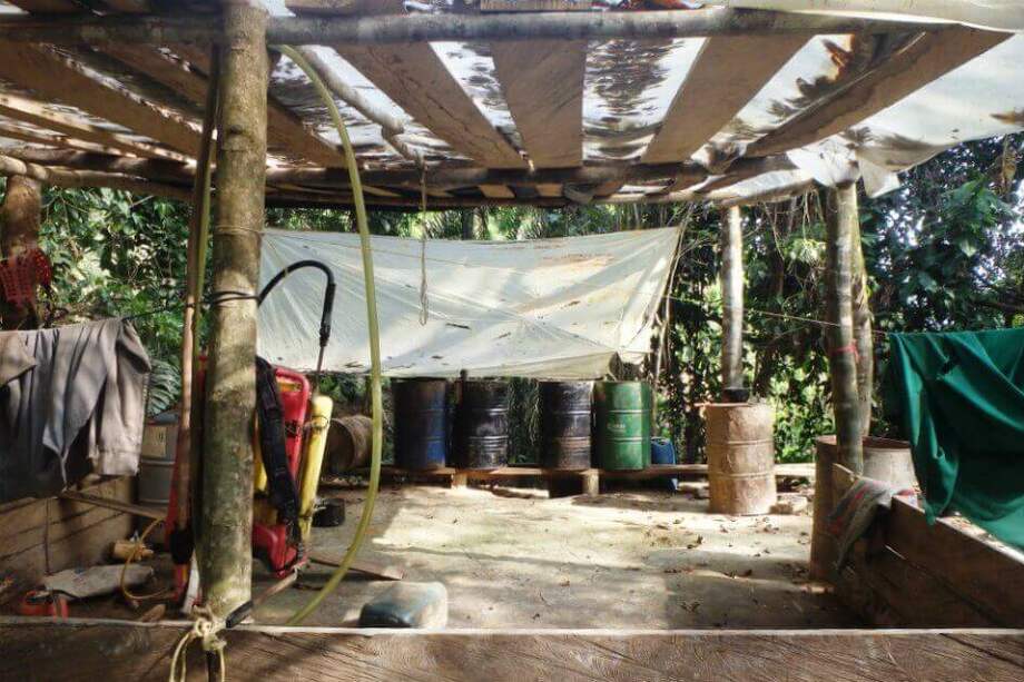 El laboratorio tenía una capacidad para procesar mensualmente unas tres toneladas de cocaína. / Imagen de referencia - Archivo El Espectador