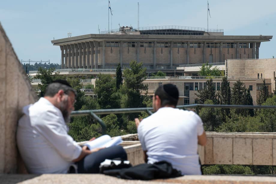El Parlamento israelí (la Knéset).