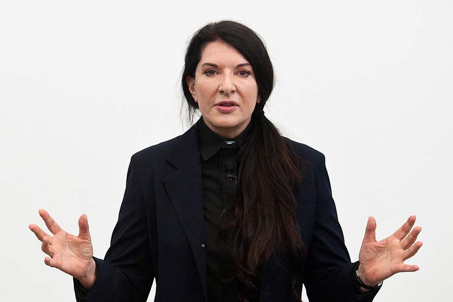 La artista Marina Abramovic. / Archivo AFP